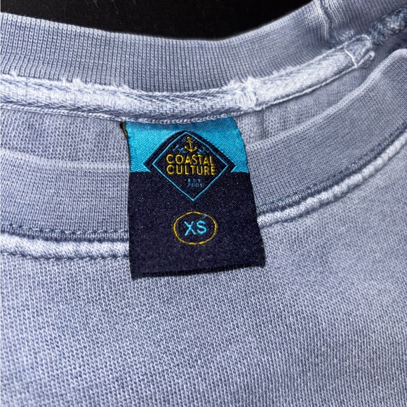 Blue Lobster Women’s XS Extra Small Sweatshirt Blue Logo - Picture 2 of 7